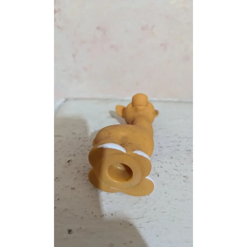 Fisher‎ Price Vintage Giraffe Figurine Rubber Toy 4 Inches Tall zoo Noah's  Ark